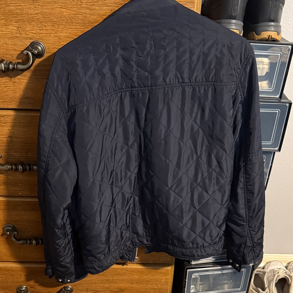 H&M Navy Blue Racer Jacket - Picture 4 of 4
